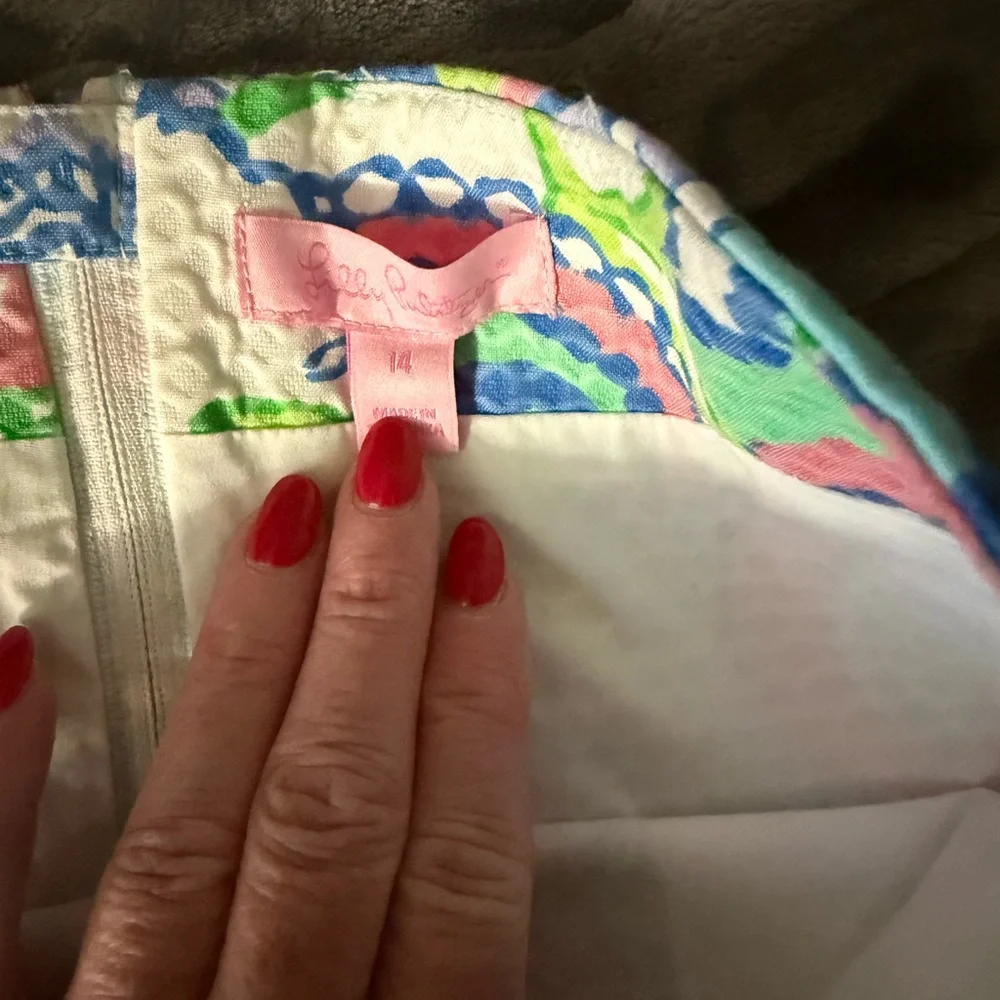 Lilly Pulitzer Marigold Skort Conch Republic Size 14 Brand New w/ Tags - Picture 11 of 16